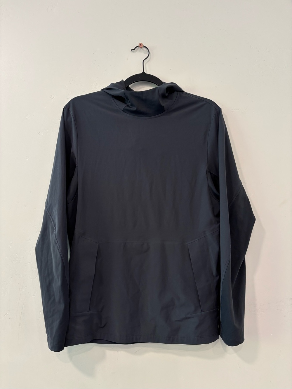 Lululemon Chill Motion Pullover Windbreaker Shirt Gray Long Sleeve Mens S